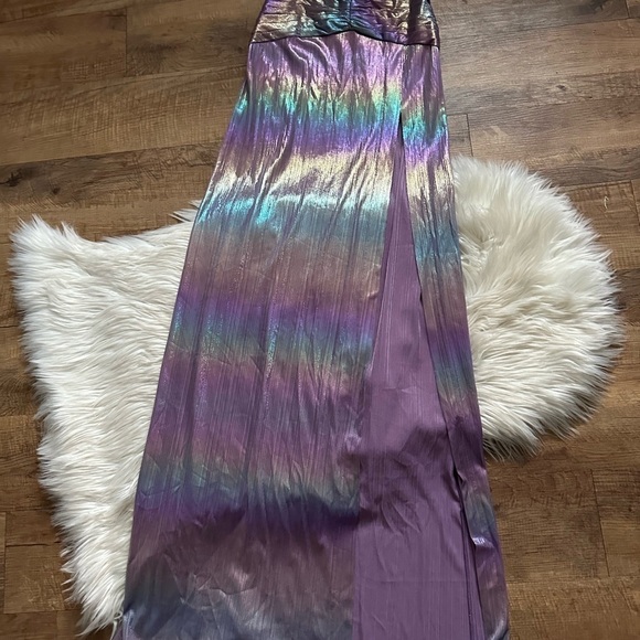 RETROFETE Soleil Dress In Lilac Aurora - Picture 8 of 10